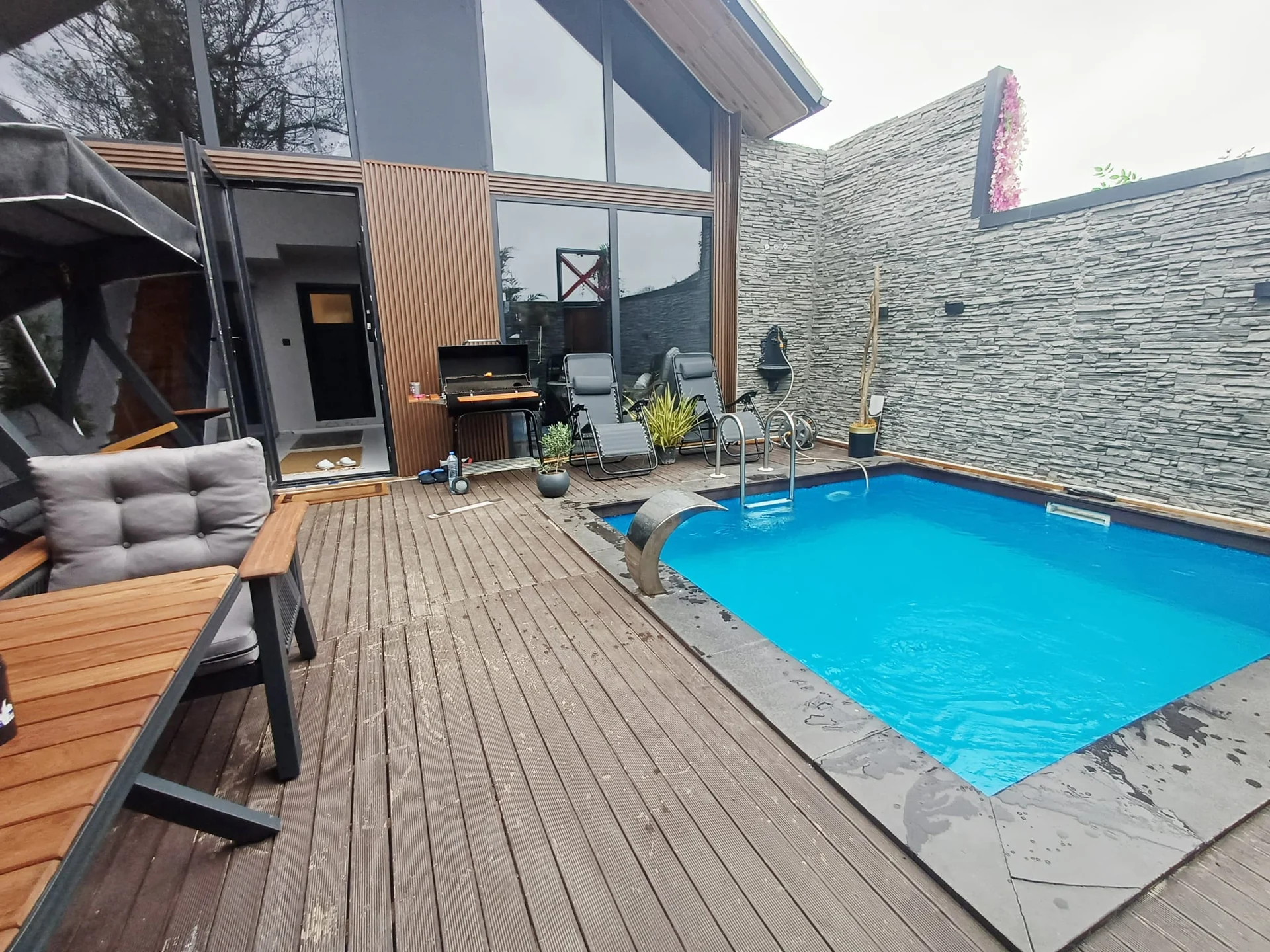 Şile Doğa Bungalov 2 — Özel Havuzlu Dış Cephe & Barbekü, Huzur Köşesi Bungalovu
